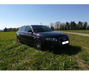 KW Gewindefahrwerk  V1 Inox (Edelstahl Federbeingehäuse) für Audi A4 Typ 8ED/B7 (Avant) 